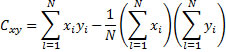 cross-product deviation