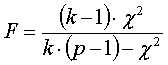 formula Conover F statistic for Friedman test